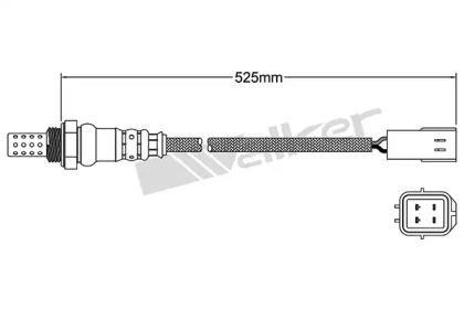 Датчик (WALKER PRODUCTS: 250-24768)