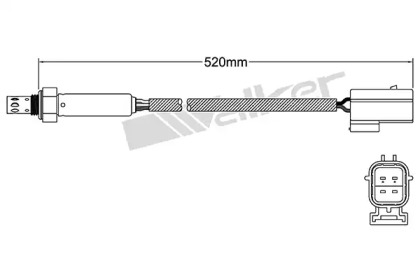 Датчик (WALKER PRODUCTS: 250-24804)