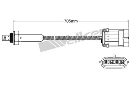 Датчик (WALKER PRODUCTS: 250-24806)