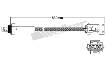 Датчик (WALKER PRODUCTS: 250-24814)