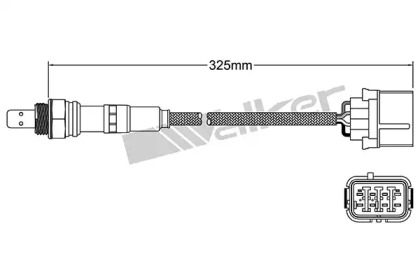 Датчик (WALKER PRODUCTS: 250-25001)