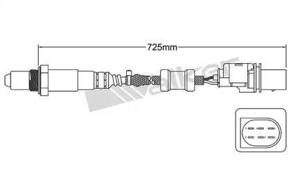 Датчик (WALKER PRODUCTS: 250-25035)