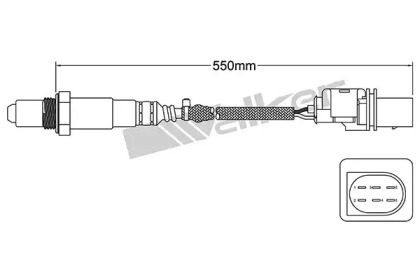 Датчик (WALKER PRODUCTS: 250-25049)