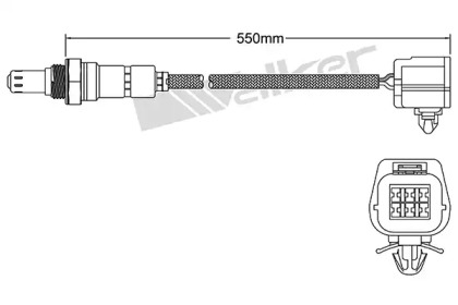 Датчик (WALKER PRODUCTS: 250-25090)