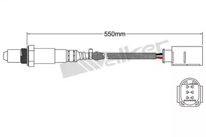 Датчик (WALKER PRODUCTS: 250-25091)