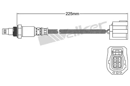 Датчик (WALKER PRODUCTS: 250-54080)