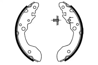 Комлект тормозных накладок (E.T.F.: 09-0620)