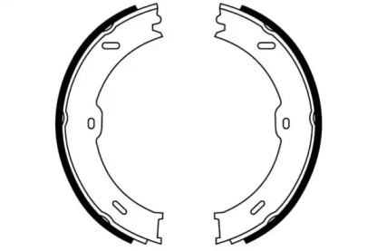 Комлект тормозных накладок (E.T.F.: 09-0655)