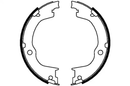 Комлект тормозных накладок (E.T.F.: 09-0660)