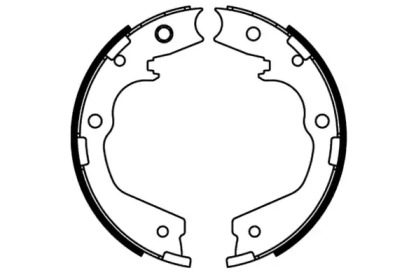 Комлект тормозных накладок (E.T.F.: 09-0692)