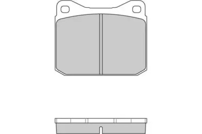 Комплект тормозных колодок (E.T.F.: 12-0097)