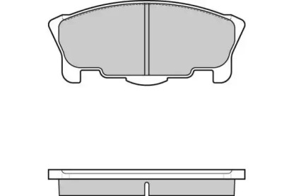 Комплект тормозных колодок (E.T.F.: 12-1065)