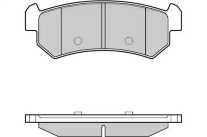 Комплект тормозных колодок (E.T.F.: 12-1148)