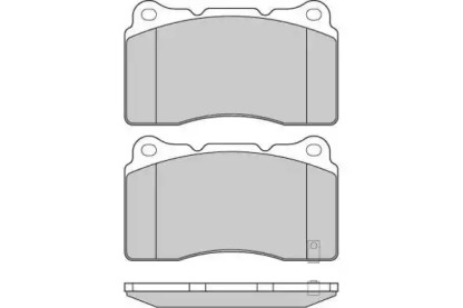 Комплект тормозных колодок (E.T.F.: 12-1157)