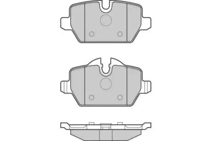 Комплект тормозных колодок (E.T.F.: 12-1196)