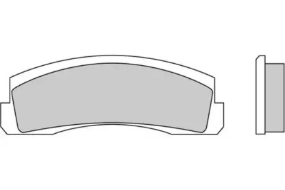 Комплект тормозных колодок (E.T.F.: 12-0138)