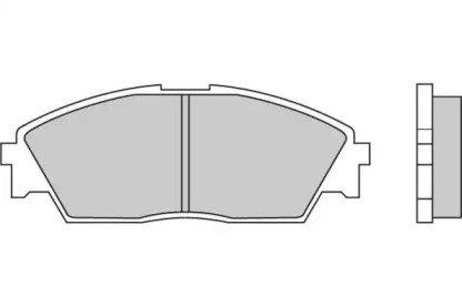 Комплект тормозных колодок (E.T.F.: 12-0350)