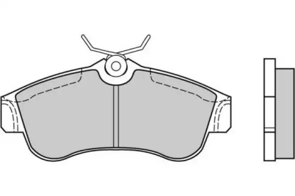 Комплект тормозных колодок (E.T.F.: 12-0470)