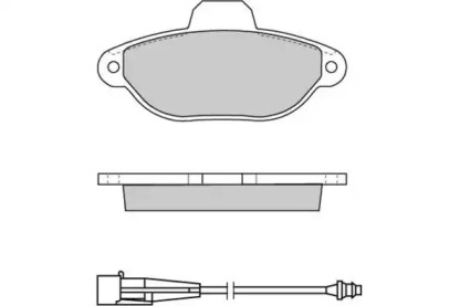 Комплект тормозных колодок (E.T.F.: 12-0626)