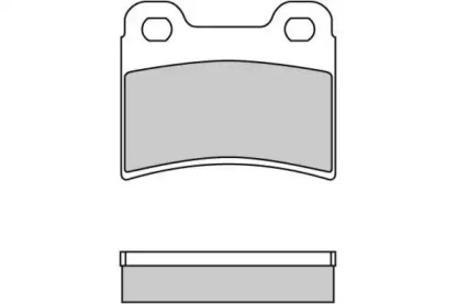 Комплект тормозных колодок (E.T.F.: 12-0630)