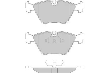 Комплект тормозных колодок (E.T.F.: 12-0664)