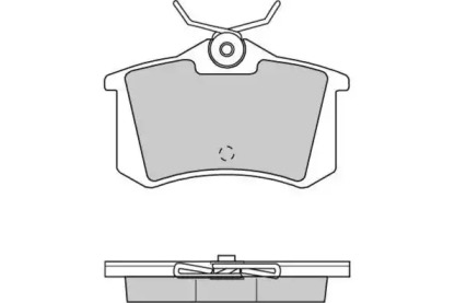 Комплект тормозных колодок (E.T.F.: 12-0701)