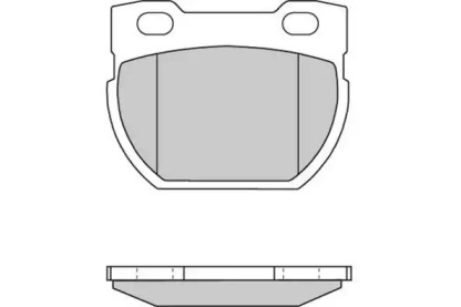Комплект тормозных колодок (E.T.F.: 12-0716)