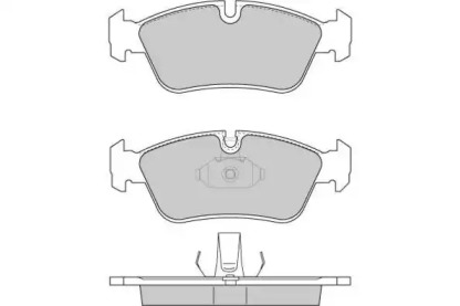 Комплект тормозных колодок (E.T.F.: 12-0745)