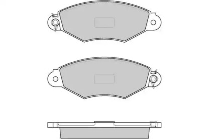 Комплект тормозных колодок (E.T.F.: 12-0749)
