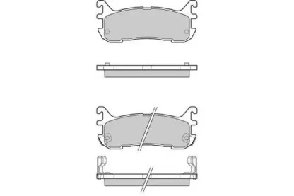Комплект тормозных колодок (E.T.F.: 12-0759)