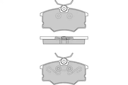 Комплект тормозных колодок (E.T.F.: 12-0805)