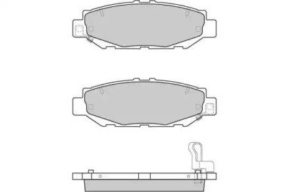 Комплект тормозных колодок (E.T.F.: 12-0831)