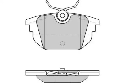 Комплект тормозных колодок (E.T.F.: 12-0850)