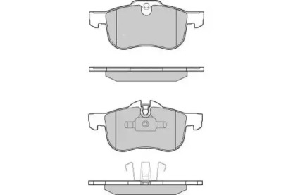 Комплект тормозных колодок (E.T.F.: 12-0878)