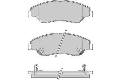Комплект тормозных колодок (E.T.F.: 12-0911)