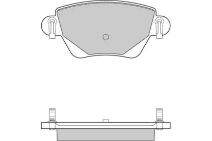 Комплект тормозных колодок (E.T.F.: 12-0927)