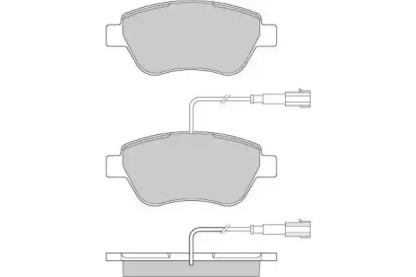 Комплект тормозных колодок (E.T.F.: 12-0942)