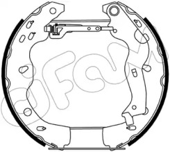 Комлект тормозных накладок (CIFAM: 151-201)