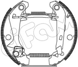 Комлект тормозных накладок (CIFAM: 151-371)