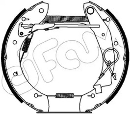 Комлект тормозных накладок (CIFAM: 151-430)