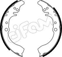 Комлект тормозных накладок (CIFAM: 153-040)
