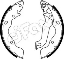 Комлект тормозных накладок (CIFAM: 153-176)