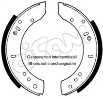 Комлект тормозных накладок (CIFAM: 153-366)