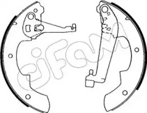 Комлект тормозных накладок (CIFAM: 153-615)