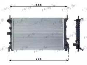 Теплообменник (FRIGAIR: 0105.3057)