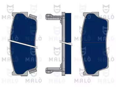 Комплект тормозных колодок (MALÒ: 1050019)