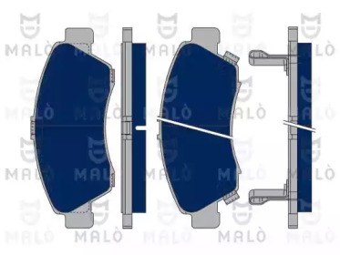 Комплект тормозных колодок (MALÒ: 1050022)