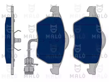 Комплект тормозных колодок (MALÒ: 1050057)