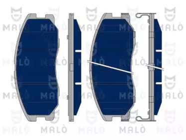 Комплект тормозных колодок (MALÒ: 1050099)