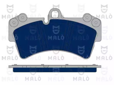 Комплект тормозных колодок (MALÒ: 1050108)